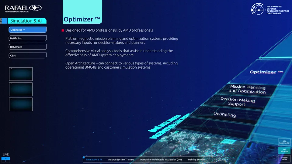 Learning objectives - A training screen combines text with a technical illustration.